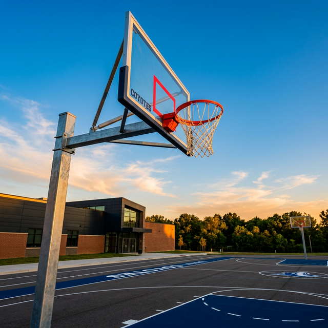 Championship Basketball Court